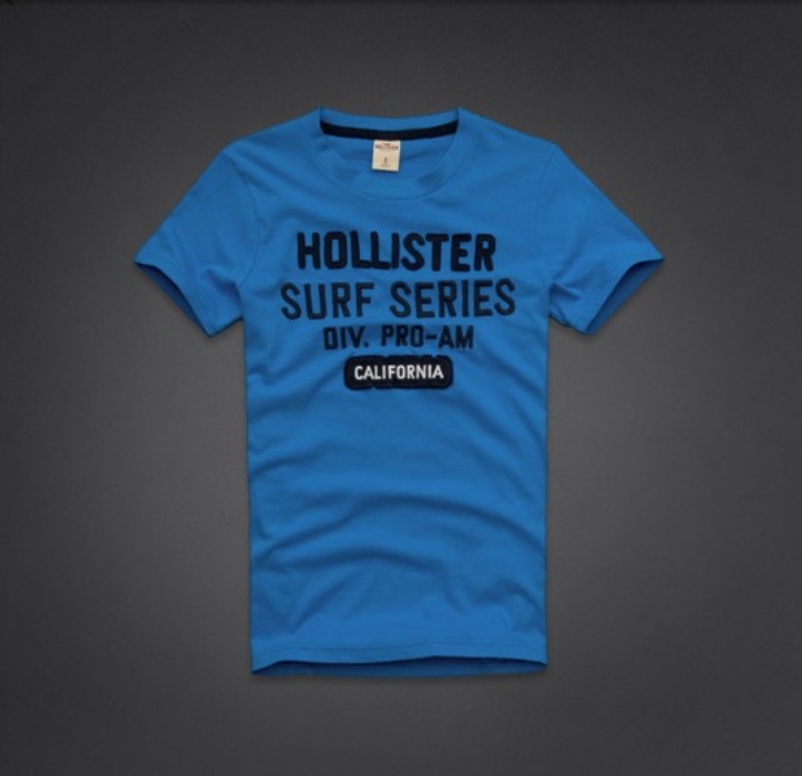 Hollister Hombres De Cuello Redondo Corto Remera HCO4133